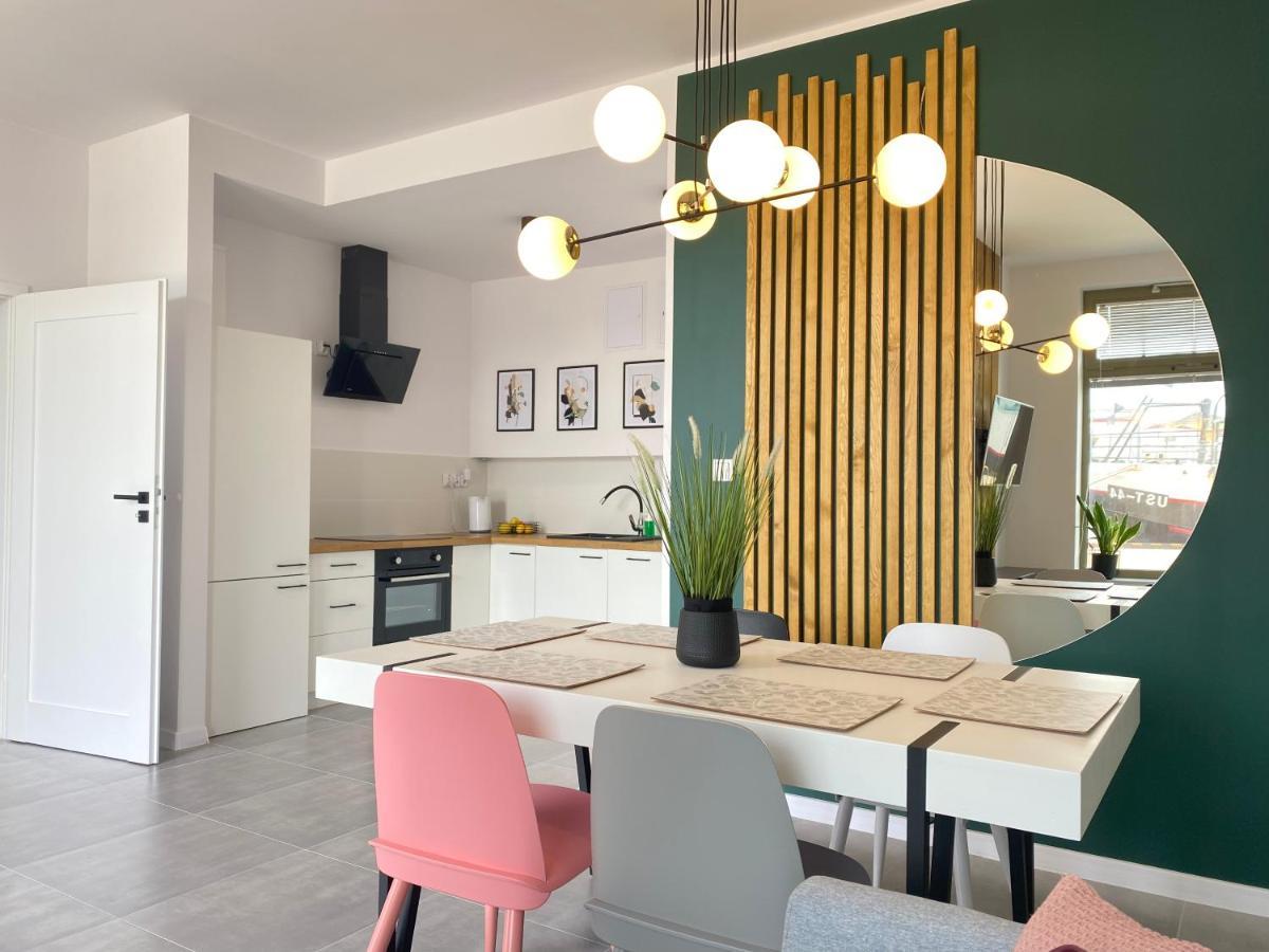Apartamenty Baltyckie - Bulwar Portowy - Widok Na Port, Centrum, Najlepsza Lokalizacja W Ustce Ustka Exterior foto