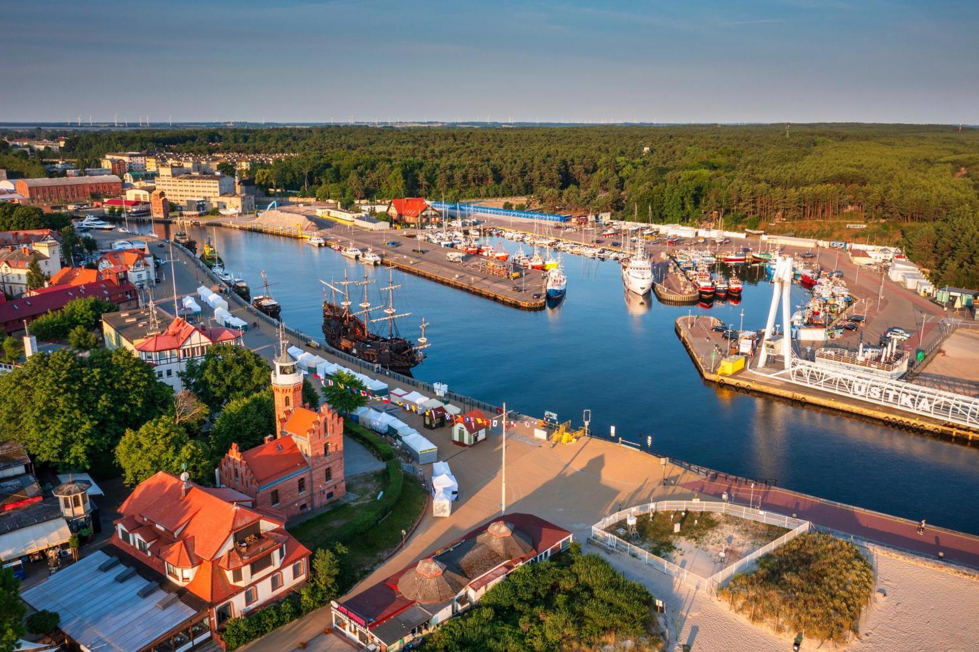 Apartamenty Baltyckie - Bulwar Portowy - Widok Na Port, Centrum, Najlepsza Lokalizacja W Ustce Ustka Exterior foto